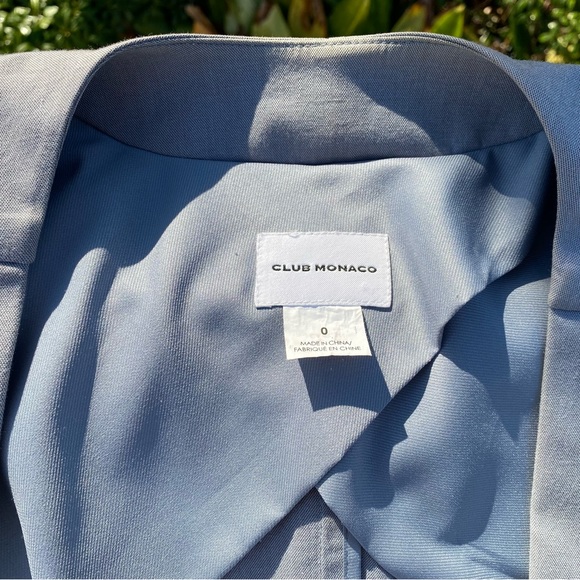 Club Monaco Dusty Blue Womens Jacket
Size: XS - Picture 5 of 9